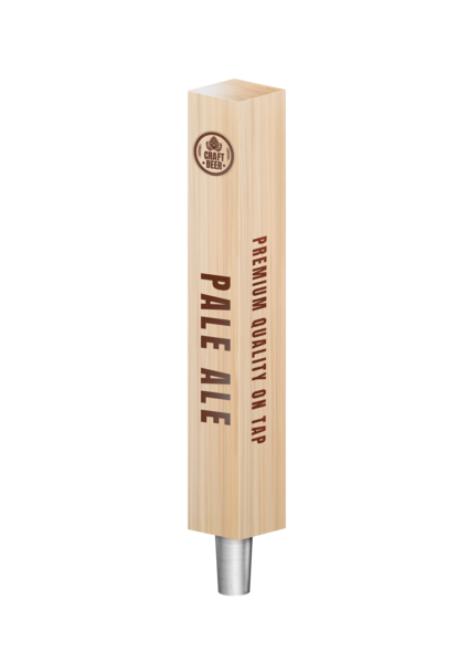 BR-4S 4CP NAT CC BATON (CHR) TAP HANDLE