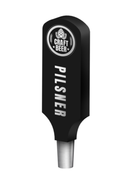 BR-2S 4CP BLACK OUTRIGGER (CHR) TAP HANDLE