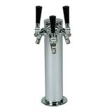 3 TAP 3" POLISHED SS COLUMN TWR(BARRIER) AIR-NO TAPS