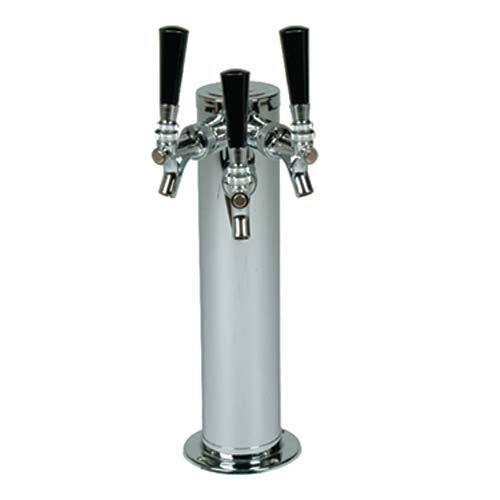 3 TAP 3" POLISHED SS COLUMN TWR(BARRIER) AIR-NO TAPS