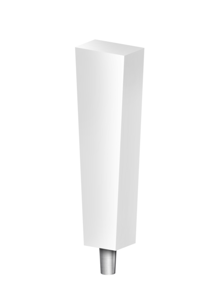 WHITE MINI TRAP-Z (CHR) TAP HANDLE
