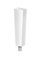 WHITE MINI TRAP-Z (CHR) TAP HANDLE
