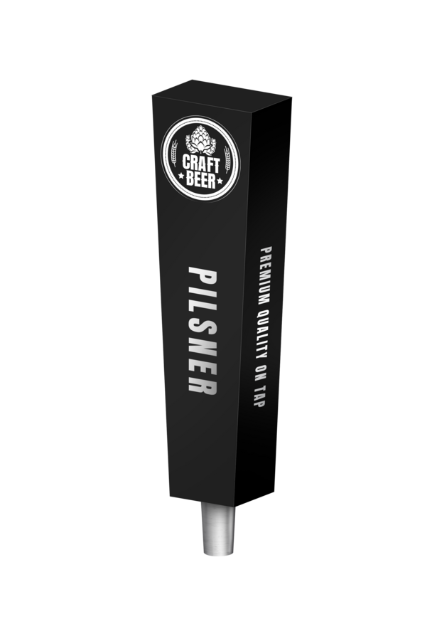 BR-2S 4CP BLK MINI TRAP-Z (CHR) TAP HANDLE