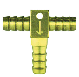 BRASS CHECK VALVE 3/8" BARB "T"