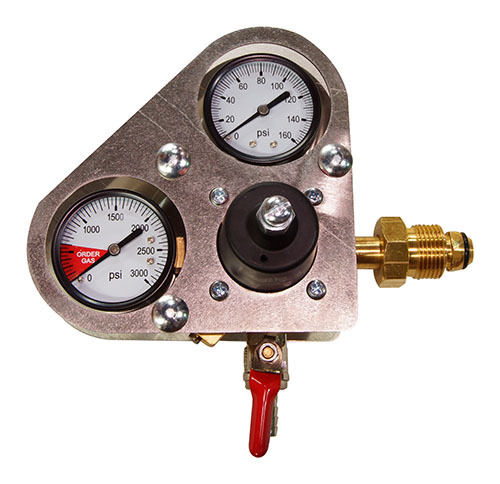 Cornelius 100 lb Nitrogen Primary Regulator with Gauge Guard