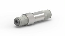 304SS IN-LINE FLOW CONTROL/COMPENSATOR(3/8"ODx3/8"OD)