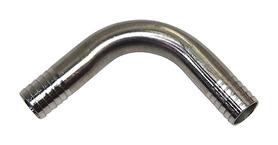 SS 1/2" BARB "L" FITTING