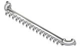 16 TAP(3"OC)POLISHED SS LIONS GATE WM CH-MX CLD