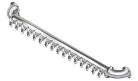 16 TAP(3"OC)POLISHED SS LIONS GATE WM CH-MX CLD