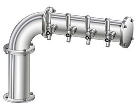4 TAP(3"OC)POLISHED SS LINX L7 CH-MX AIR