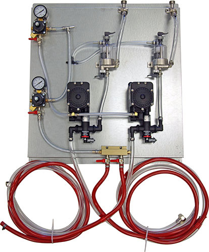 2P T. REG/CBS-SS FOB BEER PUMP PANEL