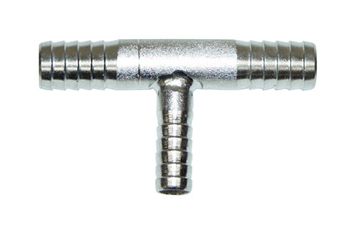 304SS 3/8"(2) x 1/4" BARB "T"