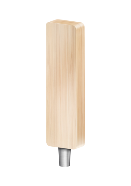 NATURAL CC BLOCK (CHR) TAP HANDLE