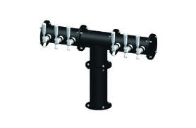 4 TAP(3"OC)MATTE BLACK CONDOR "T" CH-MX CLD