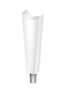 WHT TORCH (CHR) TAP HANDLE