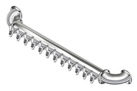 12 TAP(3"OC)POLISHED SS LIONS GATE WM CH-MX AIR