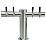 4 TAP POLISHED SS METRO-T TOWER GLYCOL COOLED