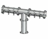 6 TAP(3"OC)BRUSHED SS CONDOR CH-MX CLD