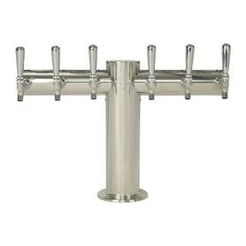 6 TAP POLISHED SS METRO-T TOWER GLYCOL COOLED