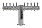 10 TAP POLISHED SS METRO-T TOWER AIR COOLED