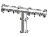 6 TAP(3"OC)POLISHED SS CONDOR "T" CH-MX AIR