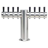 8 TAP POLISHED SS METRO-T TOWER AIR COOLED