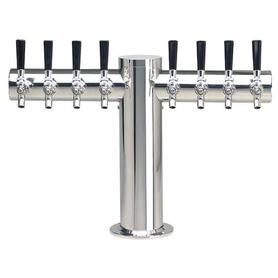 8 TAP POLISHED SS METRO-T TOWER AIR COOLED