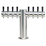 8 TAP POLISHED SS METRO-T TOWER GLYCOL COOLED