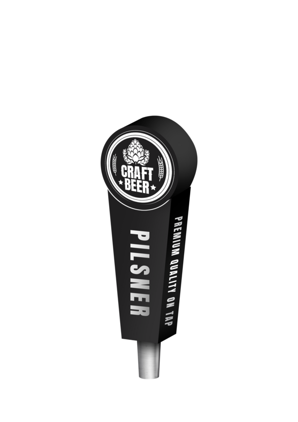 BR-6S 4CP BLK TRIUMPH (CHR) TAP HANDLE