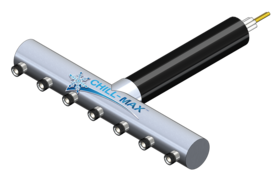 7 TAP(4"OC/4"D)WALL MT-BACK X CARTRIDGE-GLYCOL COOLED