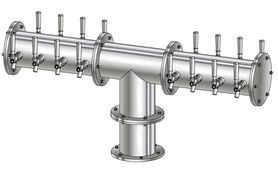 16T 6" Dia.(8+8)DBL SERV. EAGLE "T" TWR CLD,COATED PPB-10618
