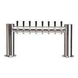 8 TAP POLISHED SS METRO-H TOWER GLYCOL COOLED