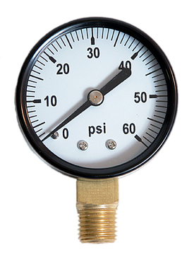 "CBS" 100psi GAUGE-RH