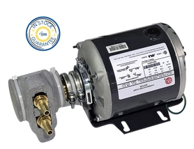 DUAL VOLTAGE(115-220v) 1/3hp MOTOR + 75gph PUMP ASS'Y