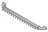 16 TAP(3"OC)BRUSHED SS LIONS GATE WM CH-MX AIR