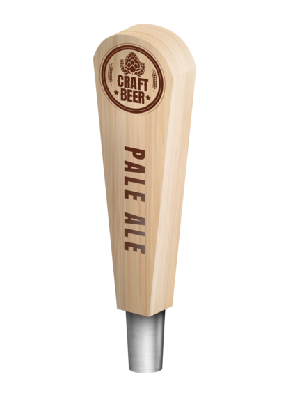 BR-2S 4CP NAT CC T-BIRD (CHR) TAP HANDLE