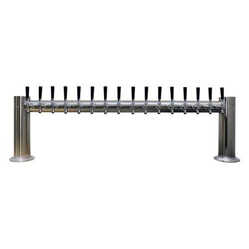 16 TAP POLISHED SS METRO-H TOWER GLYCOL COOLED
