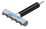 5 TAP(4"OC/4"D)WALL MT-BACK X CARTRIDGE-GLYCOL COOLED
