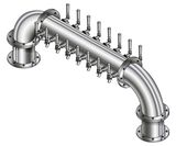 16 TAP POLISHED SS 6"Dia(8+8) DBL SERV GOLDEN GATE TOWER CLD