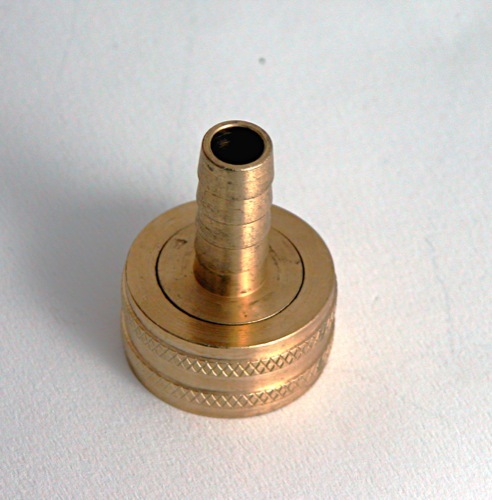 BRASS G.H.ADAPTER (3/8" BARB)