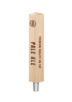 BR-2S 4CP NAT CC BATON (CHR) TAP HANDLE