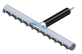 12 TAP(4"OC/4"D)WALL MT-BACK X CARTRIDGE-GLYCOL COOLED