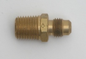 BRASS 1/4" [M]NPT x 1/4" MFL