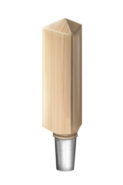 NATURAL CC TOBIE (CHR) TAP HANDLE