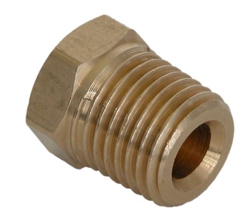 BRASS 1/4" NPT PLUG