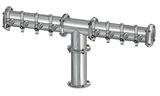 8 TAP(4"OC)BRUSHED SS CONDOR "T" CH-MX CLD