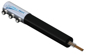 3 TAP(4"OC)4"DIA PIPE-SIDE EXIT CARTRIDGE-GLYCOL COOLED