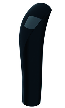 4" BLACK PLASTIC ERGO TAP HANDLE